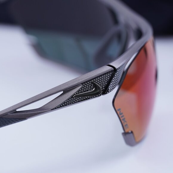 Nike NIKE STRATUS E DC3408 900 Geometric Sunglasses - Gunmetal/Field Tint - Picture 3 of 9